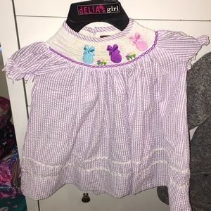 Smocked Easter Dress